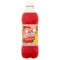 C&C Coolers Fruit Punch Juice Drink, 16.9 fl oz