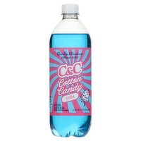 C&C Cotton Candy Soda, 24 fl oz