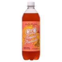 C&C Tropic Punch Soda, 24 fl oz