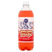 C&C Cherry Cherry Lemonade Juice Drink, 24 fl oz