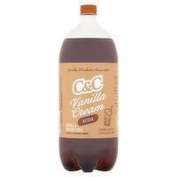 C&C Vanilla Cream Soda, 2 Liter