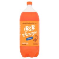 C&C Orange Soda, 2 Liter