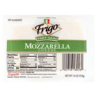 Frigo Low Moisture Part-Skim Mozzarella Cheese, 16 oz