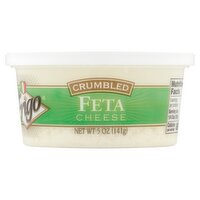 Frigo Crumbled Feta Cheese, 5 oz, 5 Ounce