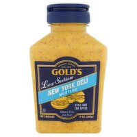 Gold's Low Sodium New York Deli Mustard, 9 oz, 9 Ounce