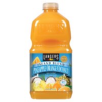 Langers Island Blend Pineapple Orange Coconut Juice Cocktail, 64 fl oz