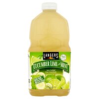 Langers Cucumber Lime with Mint Juice Cocktail, 64 fl oz, 64 Fluid ounce