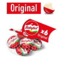 Babybel Mini Original Semisoft Cheese, 6 count, 4.2 oz