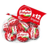 Babybel Original Mini Semisoft Cheese, 12 count, 8.5 oz