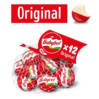 Babybel Original Mini Semisoft Cheese, 12 count, 8.5 oz, 8.5 Ounce