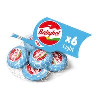 Babybel Light Mini Semisoft Cheese, 6 count, 4.2 oz, 4.2 Ounce