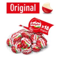 Babybel Original Mini Semisoft Cheese, 18 count, 12.7 oz, 12.7 Ounce