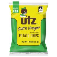 8.5 oz Utz Ripples Fried Dill Pickle Potato Chips