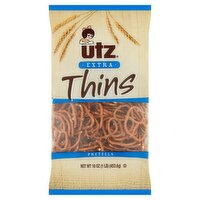 Utz Extra Thins Pretzels, 16 oz, 16 Ounce