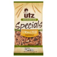 Utz Sourdough Specials Unsalted Pretzels, 16 oz, 16 Ounce