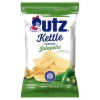 Utz Kettle Classics Jalapeño Potato Chips, 7.5 oz