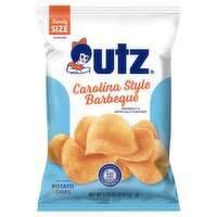 Utz Carolina Style Barbeque Potato Chips Family Size, 2.75 oz