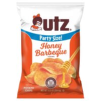 Utz Honey Barbeque Flavored Potato Chips Party Size!, 12.5 oz