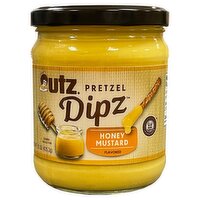 Utz Honey Mustard Flavored Pretzel Dipz, 15 oz