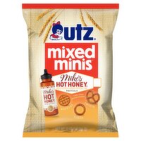 Utz Mixed Minis Mike's Hot Honey Pretzels, 12 oz, 12 Ounce