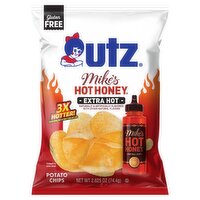 Utz Extra Hot Mike's Hot Honey Potato Chips, 2.625 oz