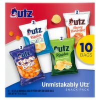 Utz Unmistakably Snack Pack, 1 oz, 10 count