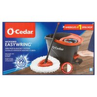 O-Cedar EasyWring Microfiber Spin Mop & Bucket System, 1 Each