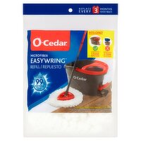 O-Cedar EasyWring Microfiber Refill Spin Mop