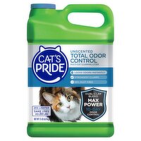 Cat's Pride Unscented Total Odor Control Multi-Cat Clumping Litter, 15 lb, 15 Pound