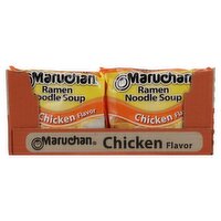 Maruchan Chicken Flavor Ramen Noodle Soup, 3 oz, 24 count