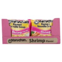 Maruchan Shrimp Flavor Ramen Noodle Soup, 3 oz, 24 count