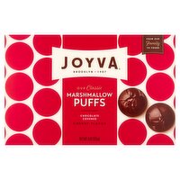 Joyva Our Classic Cherry Flavor Chocolate Covered Marshmallow Puffs, 9 oz