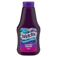 Welch's Reduced Sugar Concord Grape Jelly, 17.1 oz