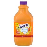 Welch's Zero Sugar Tropical Punch Juice, 64 fl oz