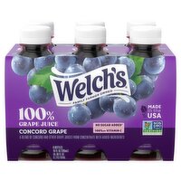 Welch's 100% Concord Grape Juice, 10 fl oz, 6 count, 60 Fluid ounce