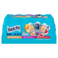 Welch's 100% Juice, 10 fl oz, 15 count, 150 Fluid ounce