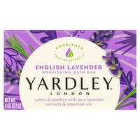 Yardley London English Lavender Moisturizing Bath Bar, 4.25 oz