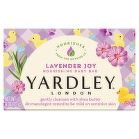 Yardley London Lavender Joy Nourishing Baby Bar, 4 oz