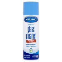 Sprayway Clean Fresh Scent Foaming Action Glass Cleaner, 19 oz