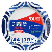 Dixie Ultra 10¹⁄₁₆ in Paper Plates, 44 count