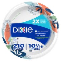 Dixie 10 1/16 in Plates, 210 count