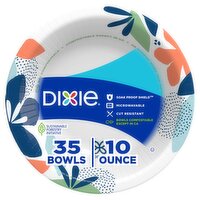 Dixie Disposable Paper Plates, 10", Multi-Color, 210 Count