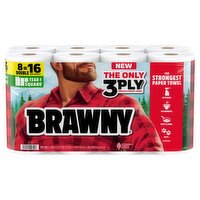 Brawny Paper Towels, 8 count, 608 Each