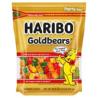 Haribo Goldbears Gummi Candy Party Size, 28.8 oz