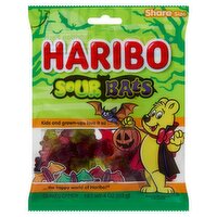 Haribo Sour Bats Gummi Candy Share Size, 4 oz
