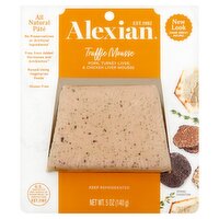 Alexian Pork, Turkey Liver and Chicken Liver Truffle Mousse, 5 oz