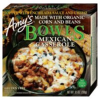 Amy's Mexican Casserole Bowls, 9.5 oz, 9.5 Ounce