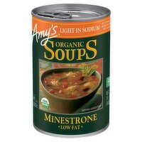 Amy's Organic Low Fat Minestrone Soups, 14.1 oz