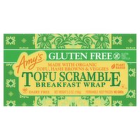 Amy's Gluten Free Tofu Scramble Breakfast Wrap, 5.5 oz