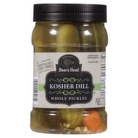 Brunckhorst's Boar's Head Kosher Dill Whole Pickles, 26 fl oz